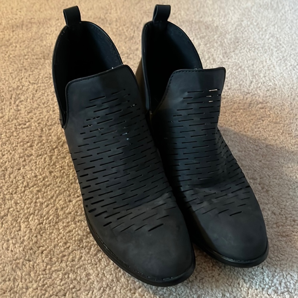 Black booties